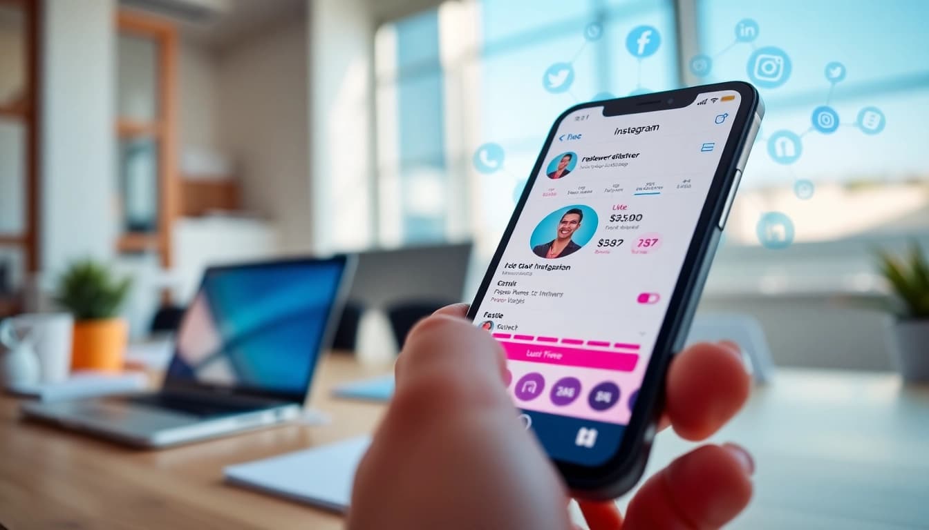 インスタ フォロワー購入 おすすめでのフォロワー増加を示すスマホ画面。