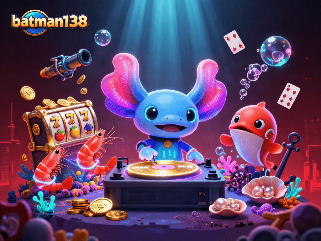 Experience thrilling wins with batman138 as the vibrant underwater DJ spins for eager players!