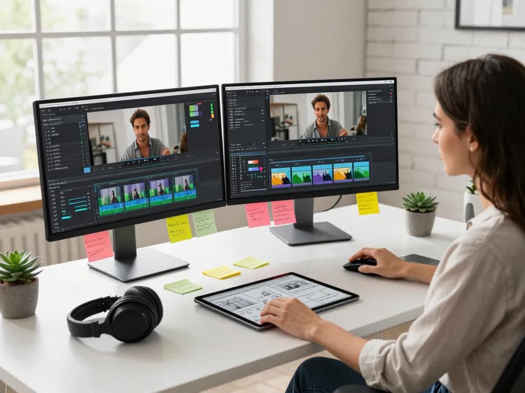 video to prompt ai integrated into a modern editing workspace for seamless content creation
