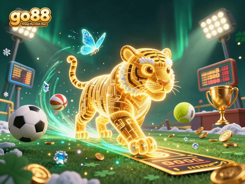 Engage in the excitement of betting with go88 trang chu chinh thuc showcasing dynamic sports elements and vibrant energy.
