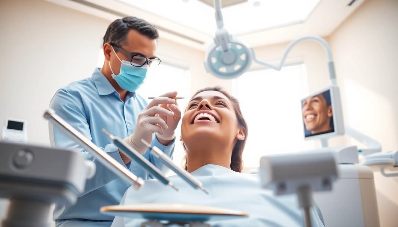 Orthognathic surgery Hawthorn consultation with an orthodontist in a modern clinic.