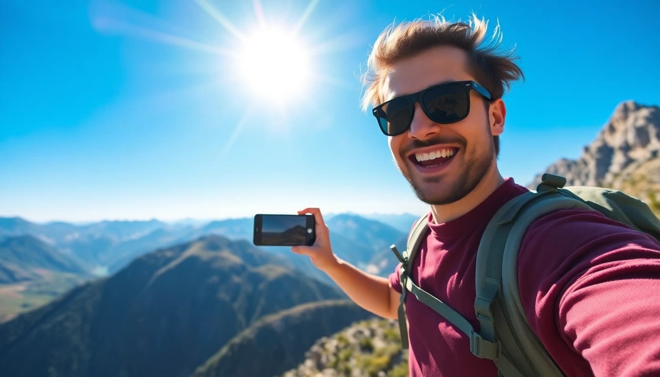 Capture breathtaking moments with the Insta360 camera amidst vibrant outdoor adventures.