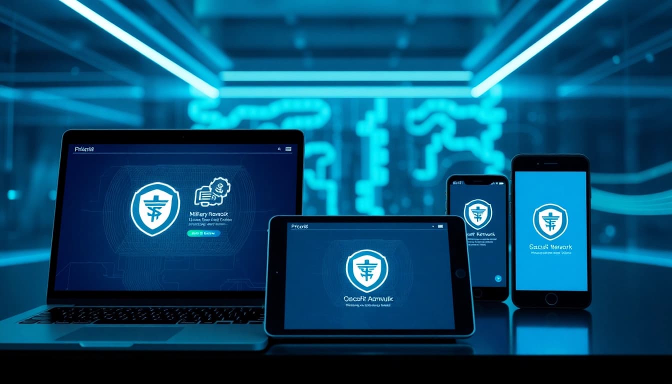 快连官网 interface showcases seamless connectivity across devices, emphasizing privacy and security.