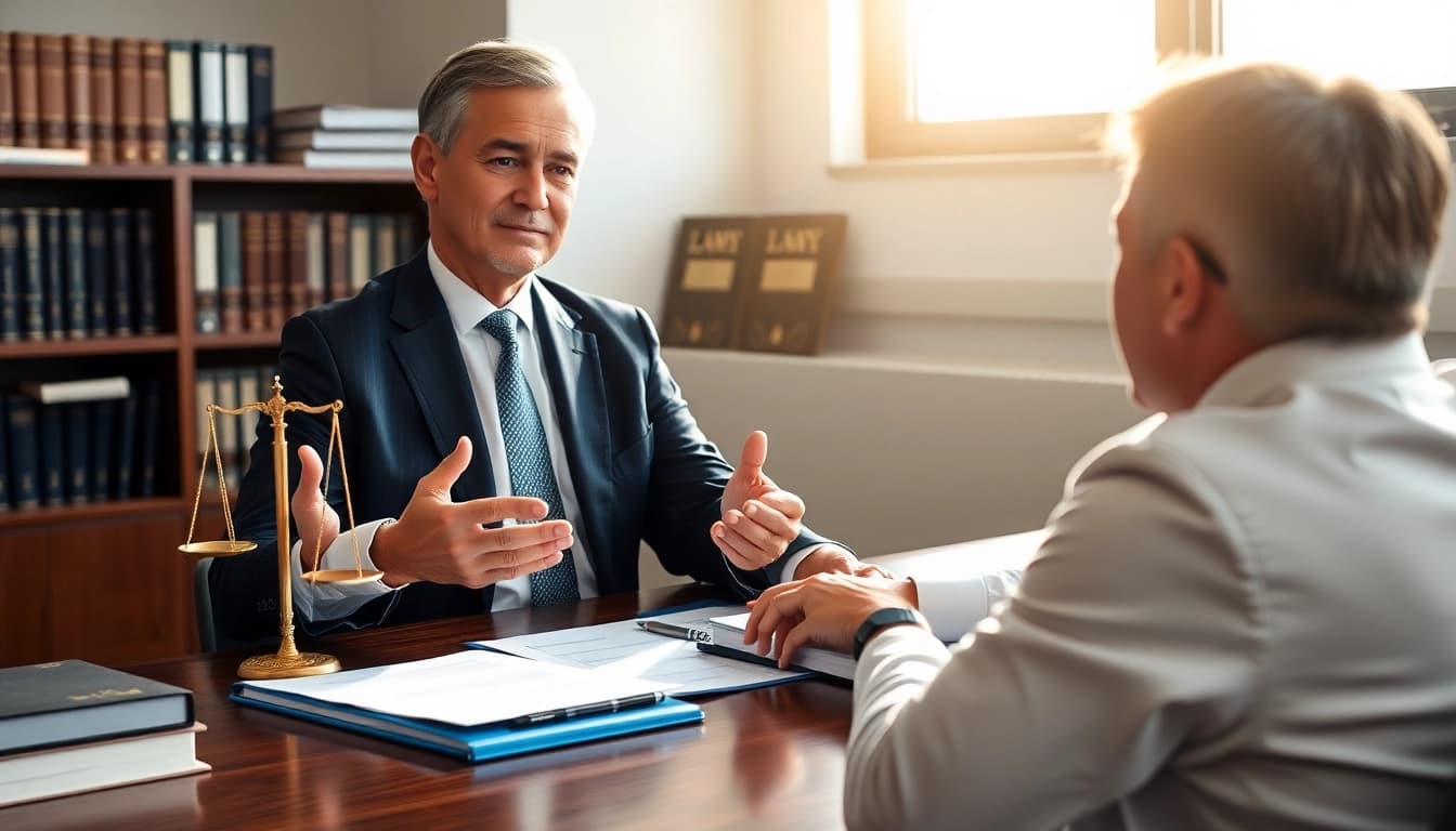 Consult with an experienced lawyer at https://www.marylandpersonalinjurylawyer.com in a professional legal office setting.