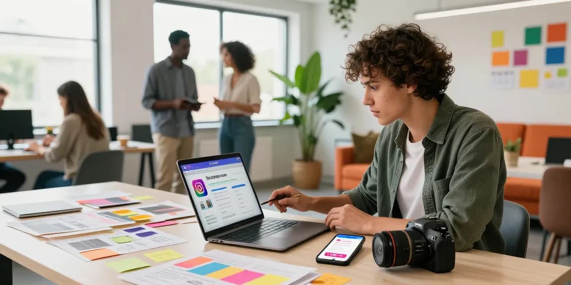 Boost your Instagram presence by acheter des likes Instagram in a vibrant marketing scene.