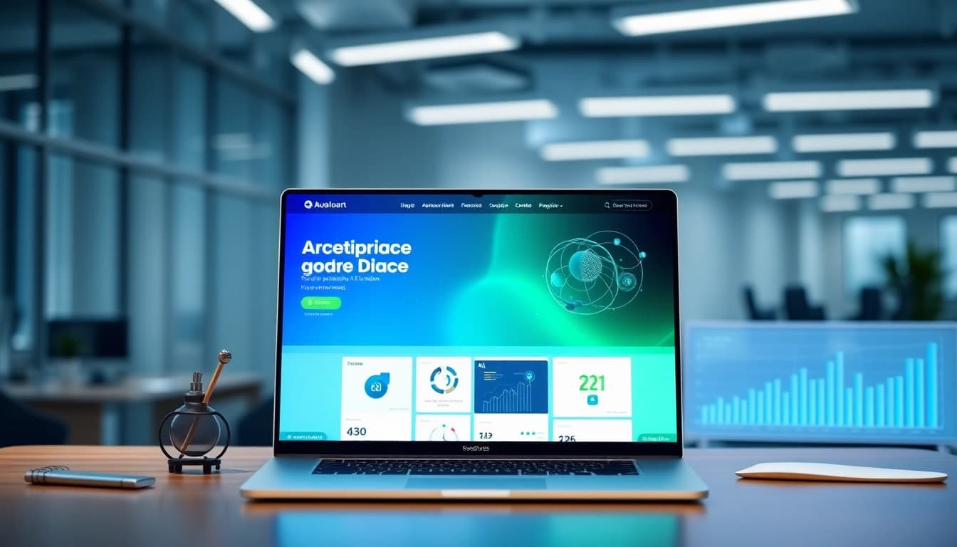Showcase of the ai tool marketplace highlighting various innovative AI solutions in a modern digital format.