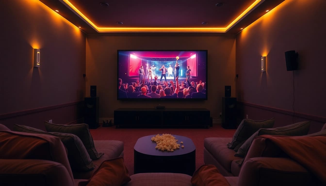 ดูหนังออนไลน์ บนหน้าจอใหญ่ในบรรยากาศเรียบง่ายและอบอุ่น