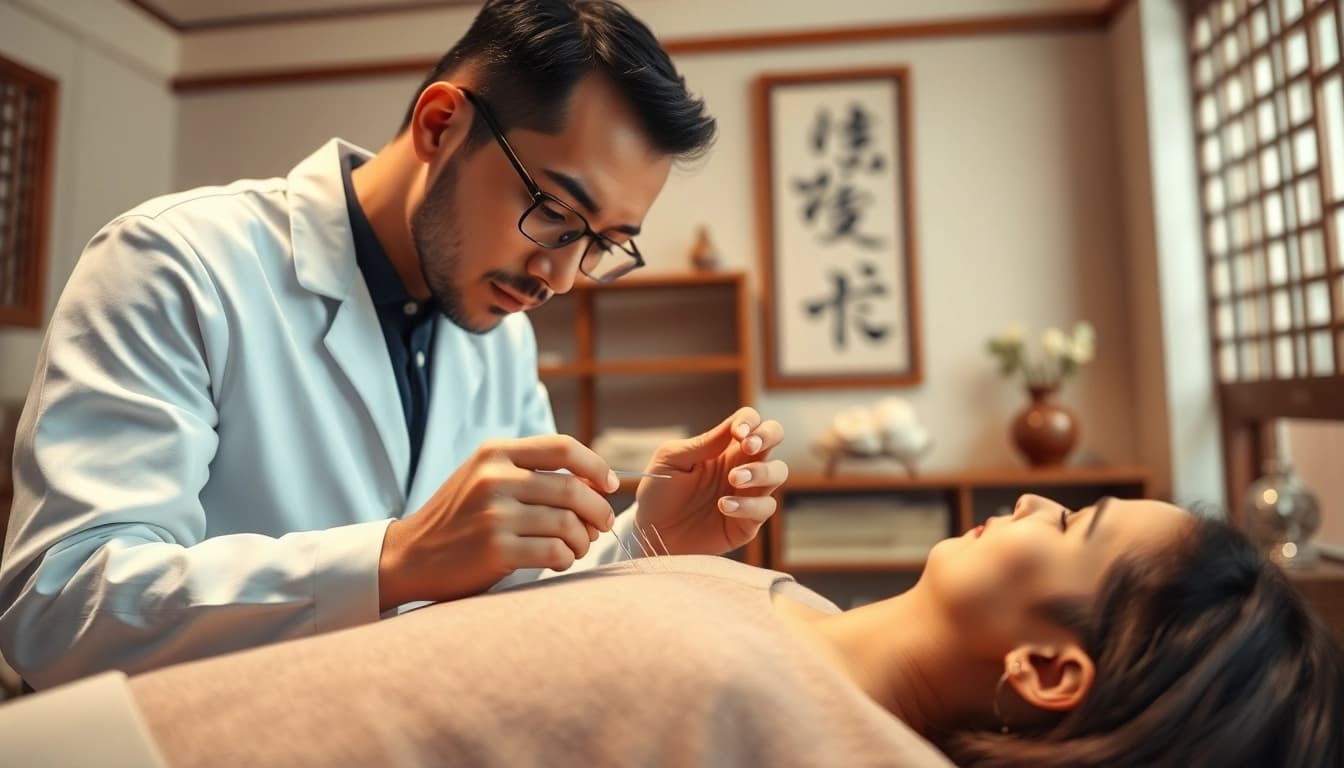 Merawat pasien dengan TCM melalui akupunktur yang lembut dan professional.