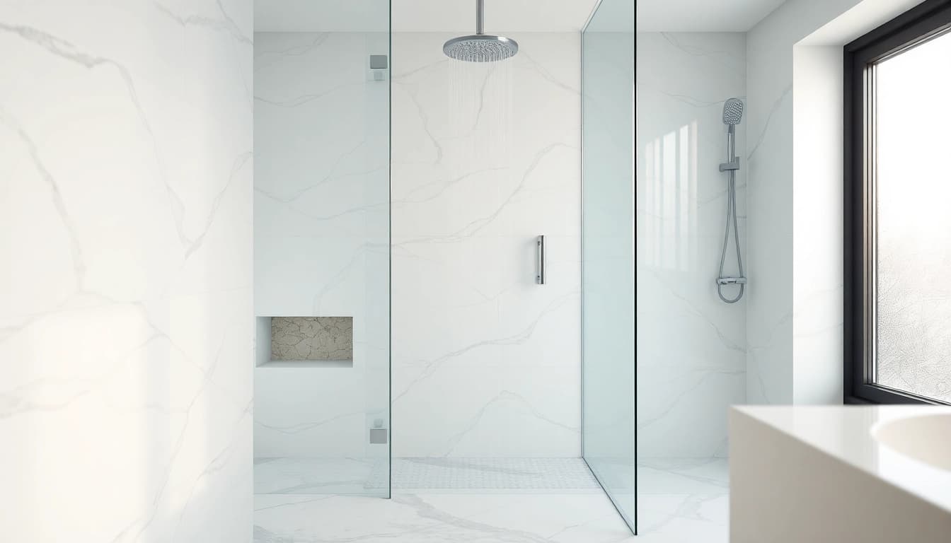 Experience the luxury of elegant showers uk in a beautifully designed bathroom setting.