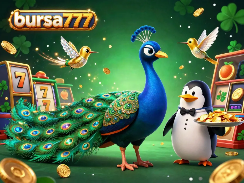 Menggoda pemain di Bursa777 dengan kemenangan besar melalui simbol slot menggiurkan dan efek berkilau yang menghipnotis.