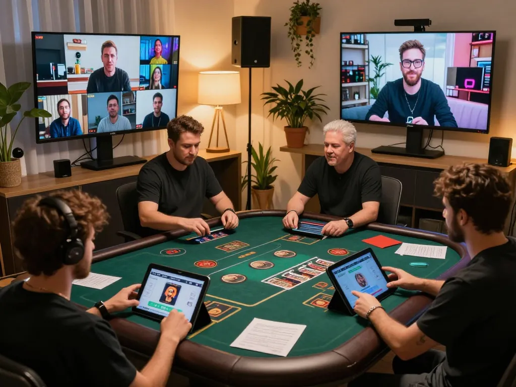Engaging online players participating in a 789 win live dealer game, showcasing modern technology and excitement.