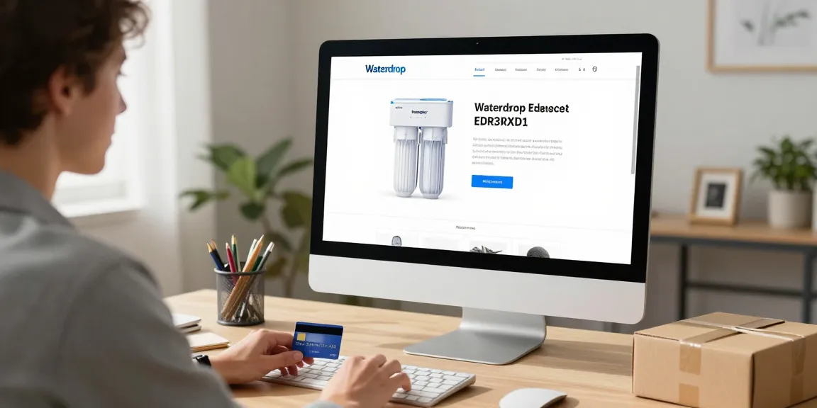 Waterdrop EDR3RXD1 Replacement for Everydrop® Filter 3 for e-commerce shopping and product review.