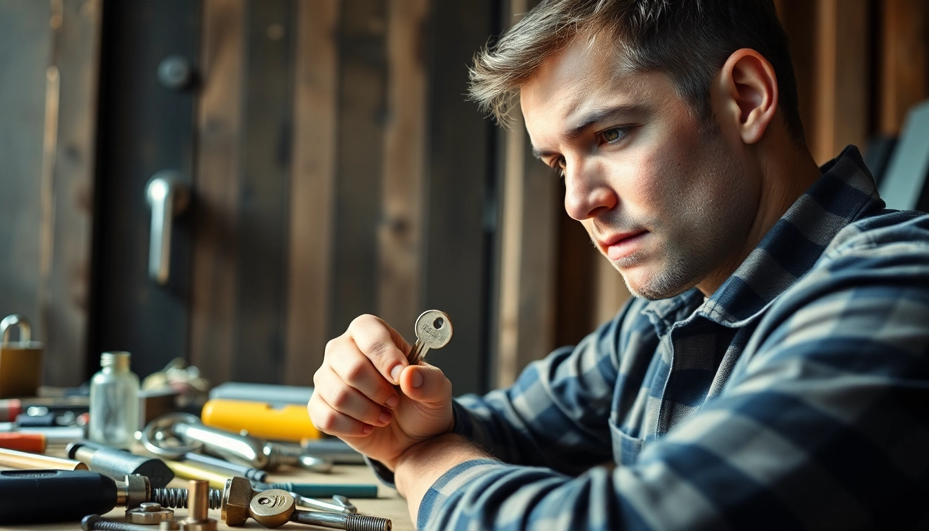 Best Creve Coeur Locksmith Pro demonstrating expertise with tools and locks.