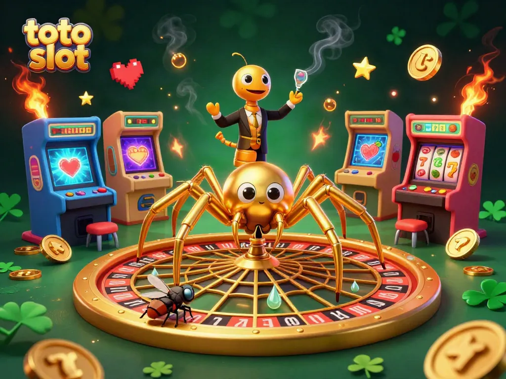 Mengggunakan toto slot untuk memikat keberuntungan dengan mesin slot berkilau dalam permainan kasino yang meriah.