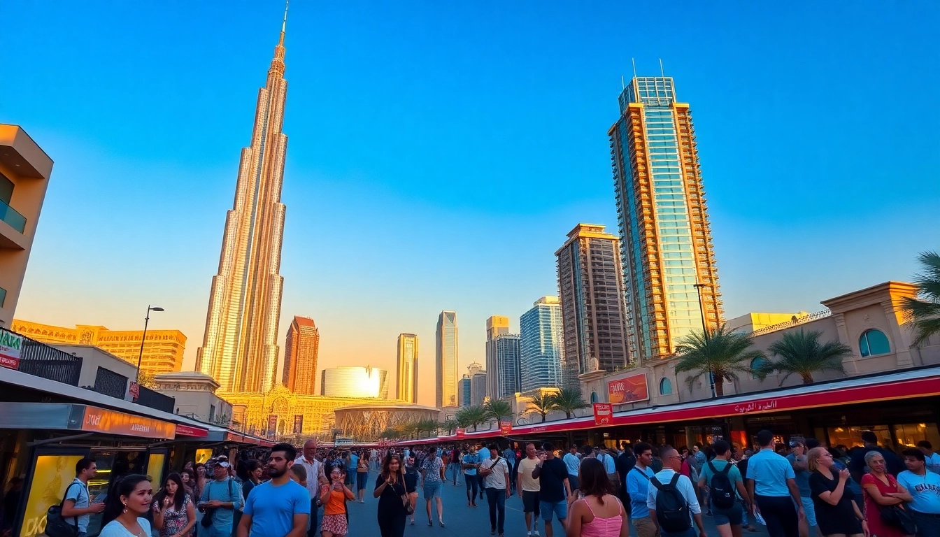 Experience the half day dubai city tour with vibrant Dubai skyline and bustling streets.