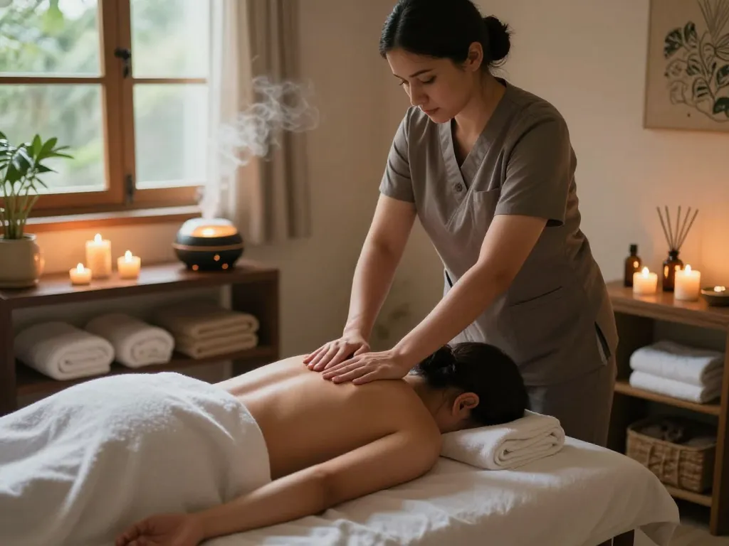 Experience a rejuvenating 역삼동마사지 in a tranquil spa with soothing ambiance.