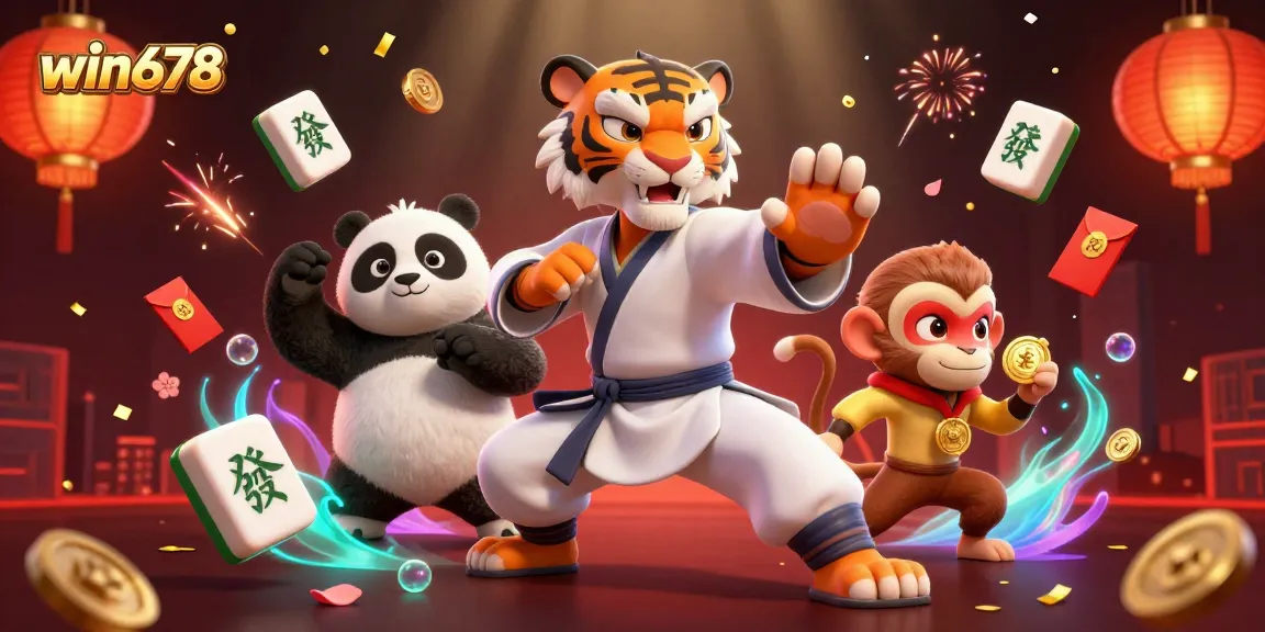 Win678 offers a vibrant gaming experience filled with golden wins and interactive fun in a lively casino atmosphere.