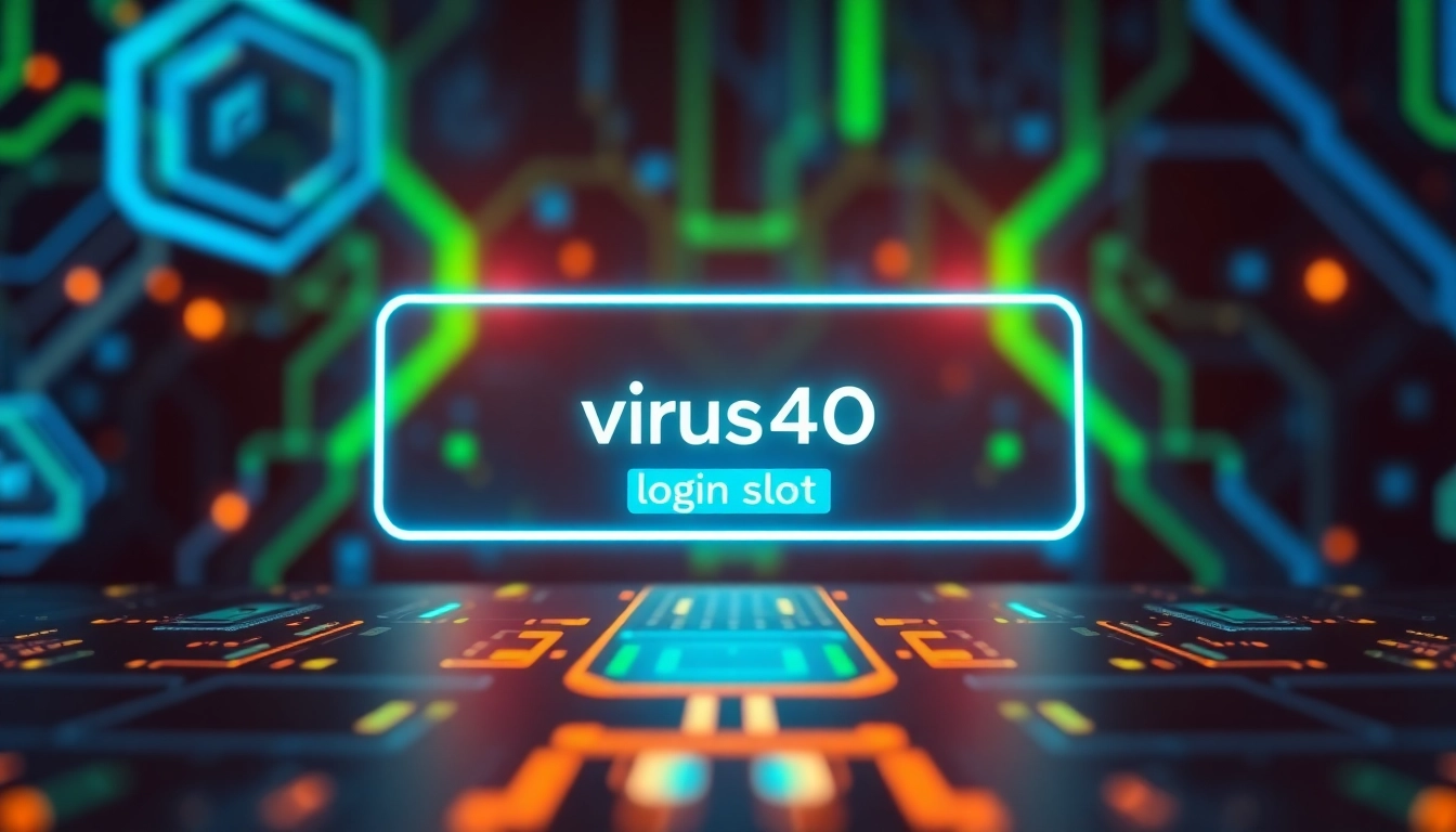 Masukkan virus4d login slot pada bidang digital dengan elemen teknologi modern.