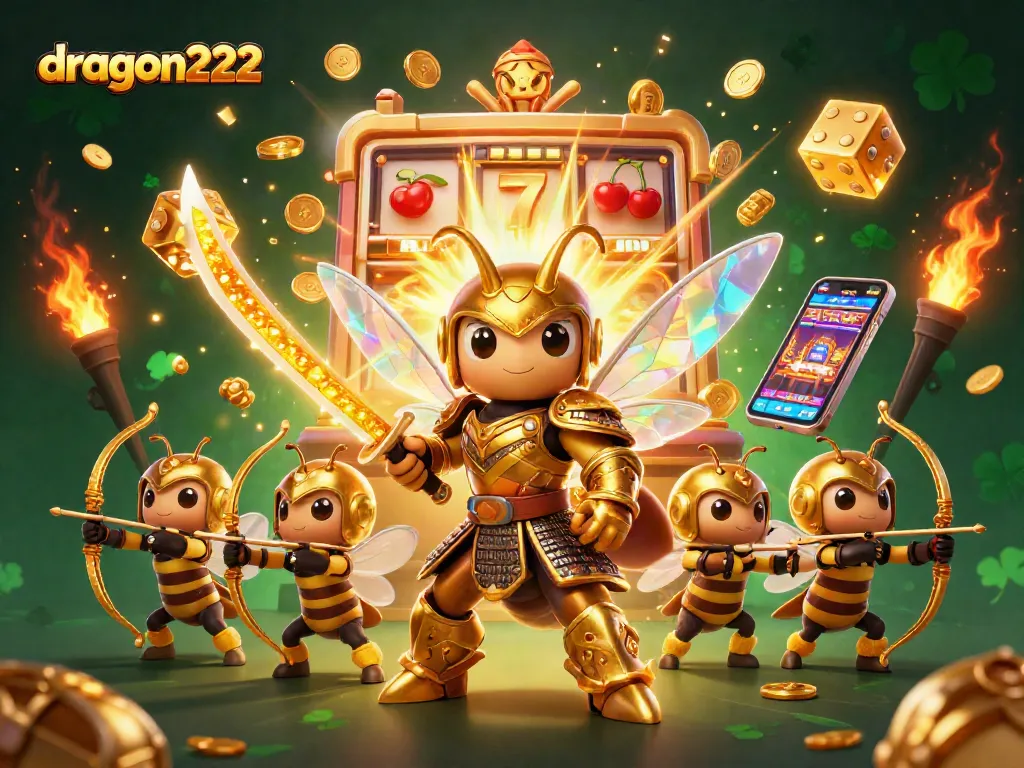 Experience excitement with dragon222 as dynamic characters engage in thrilling casino gameplay surrounded by vibrant elements.