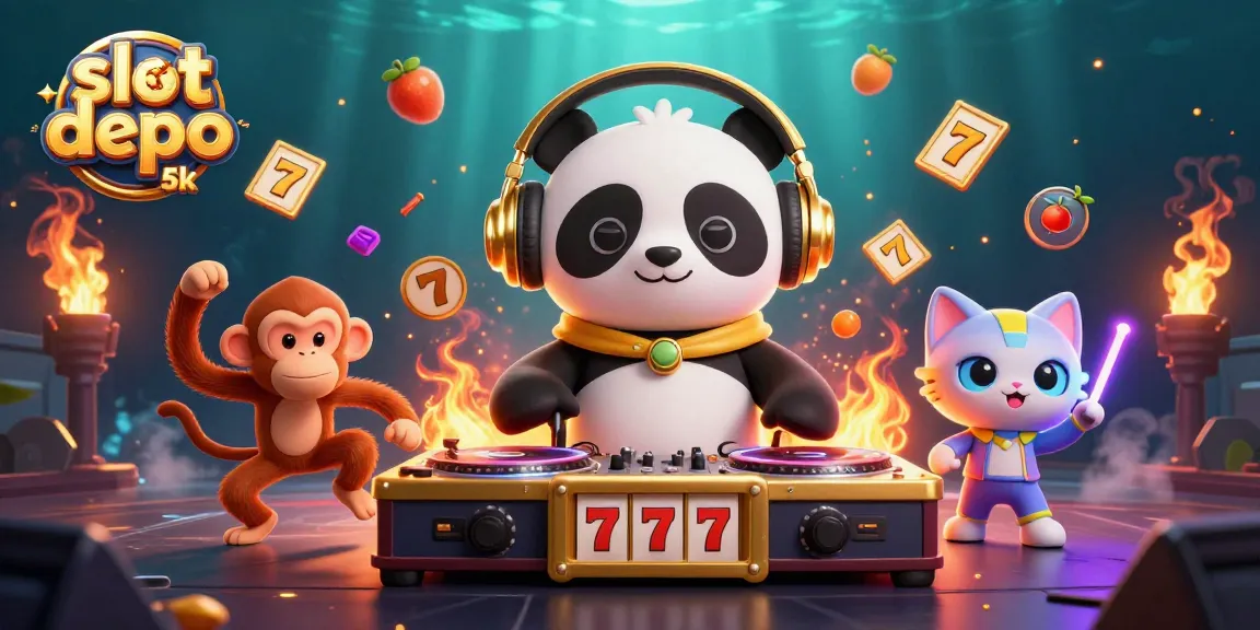 Experience thrilling gameplay at slot depo 5k with vibrant characters and dynamic gaming elements.