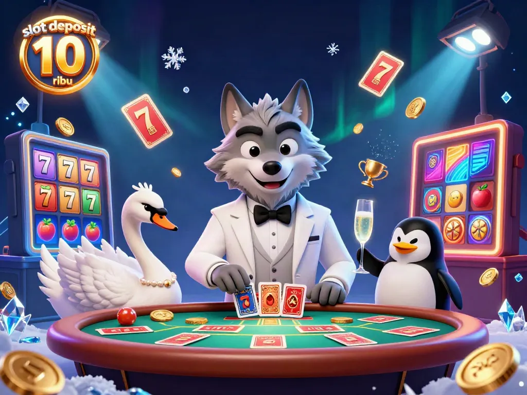 Experience excitement with slot deposit 10 ribu while enjoying vibrant 3D casino action.