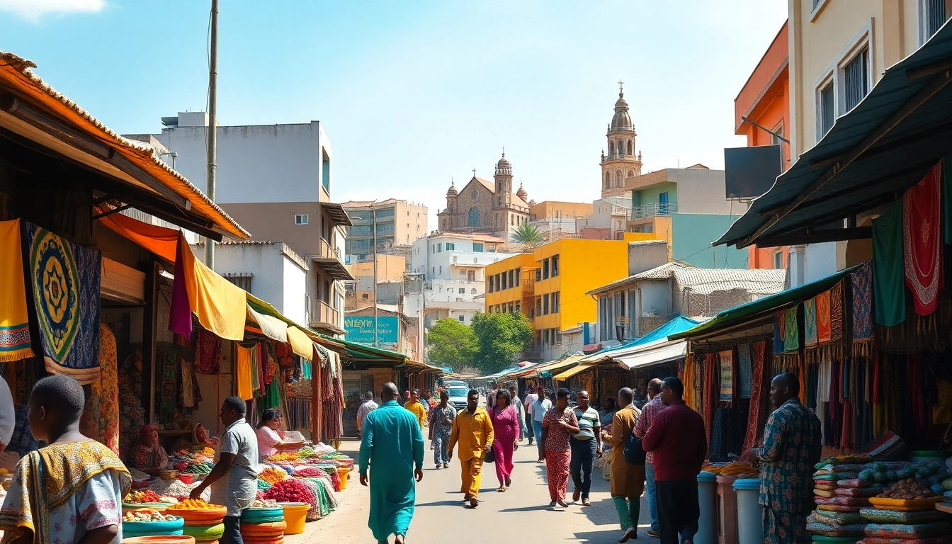 Discover the vibrant essence of Mogadishu km square through daily life and architecture.