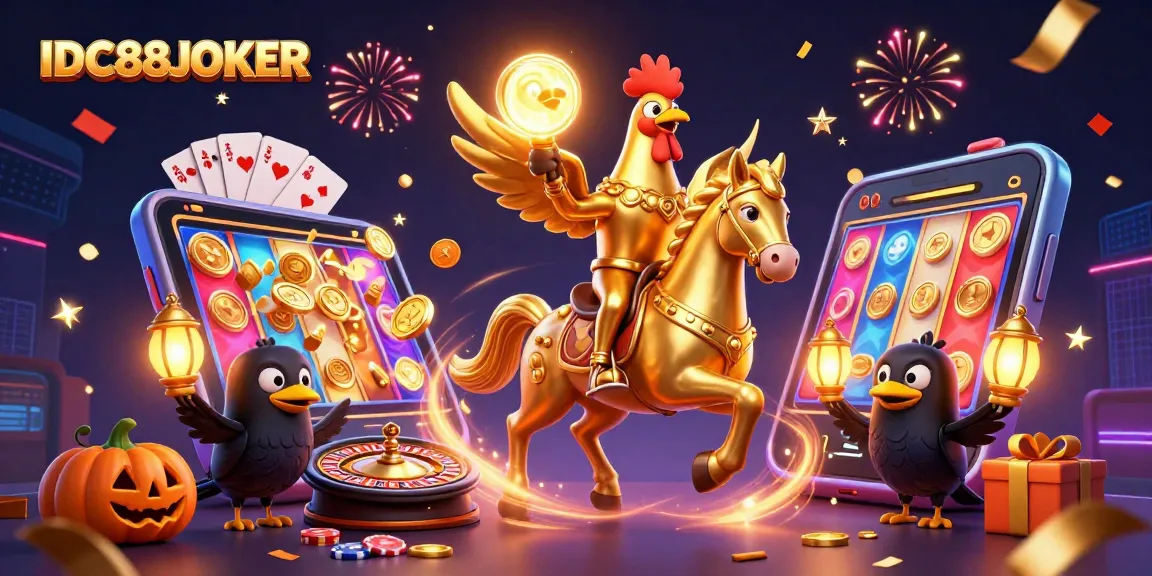 Experience the thrill at IDC88JOKER with dynamic slots and a vibrant casino atmosphere