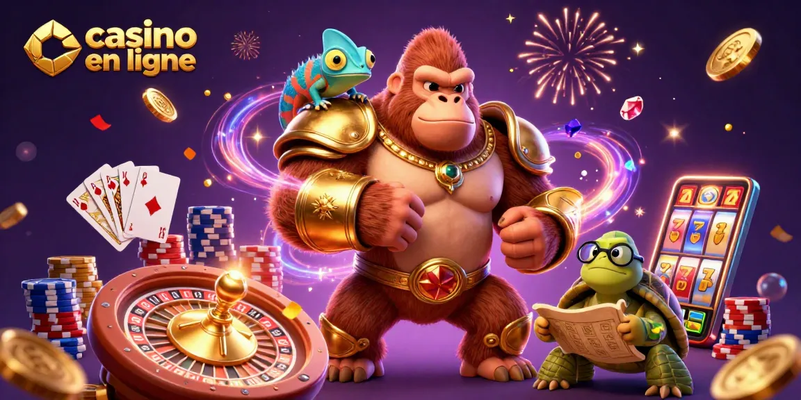 Experience the thrill of casino en ligne with vibrant characters and dynamic gaming elements.