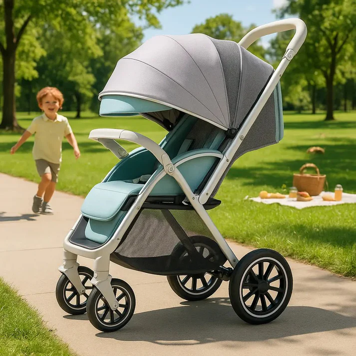 La poussette bébé confort : allier sécurité et praticité