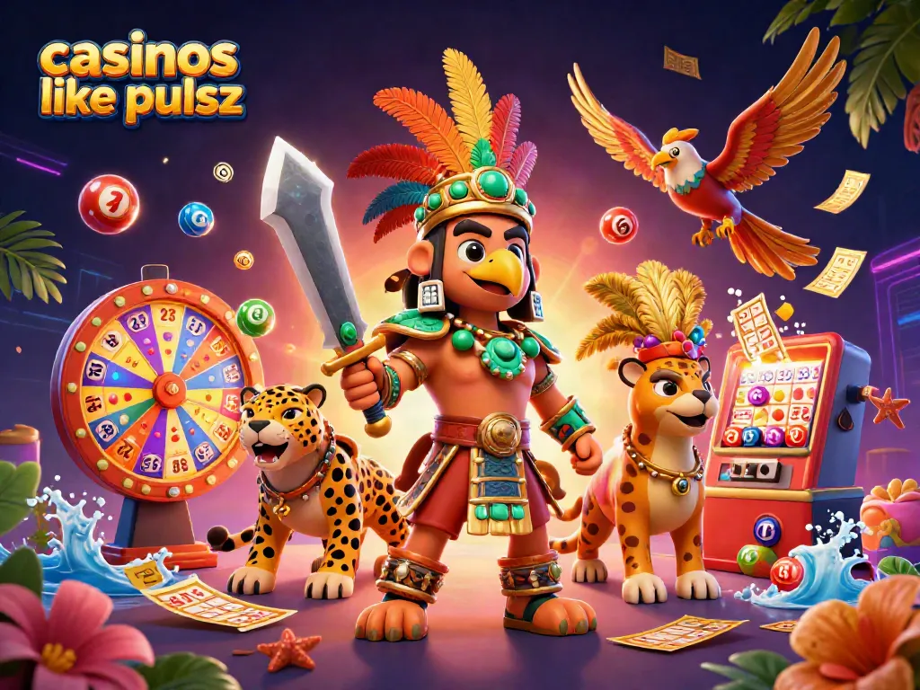 Join the excitement at casinos like pulsz with lively lottery games and vibrant visuals.