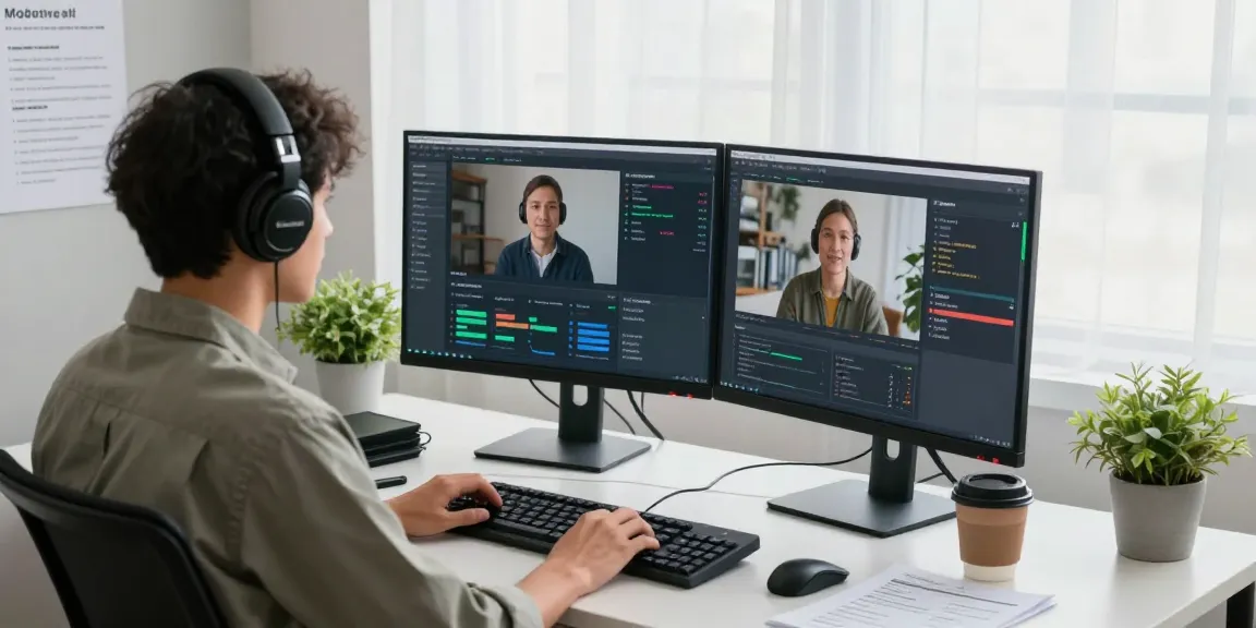 Detect AI image moderation in a modern workspace with advanced analysis tools.
