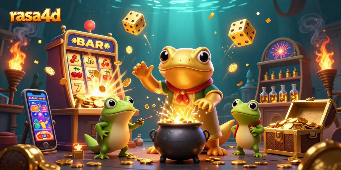Rasakan keseruan bermain di RASA4D dengan slot gacor dan jackpot berkilauan yang menggiurkan.