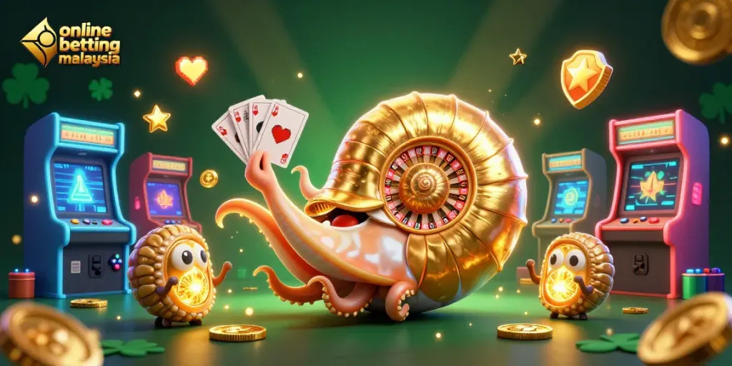 Win big with online betting Malaysia at vibrant gaming arcades featuring unique casino elements.