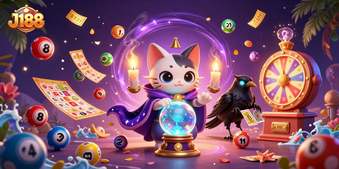 Engage with J188's thrilling games as mystic characters come alive in a vibrant casino atmosphere.