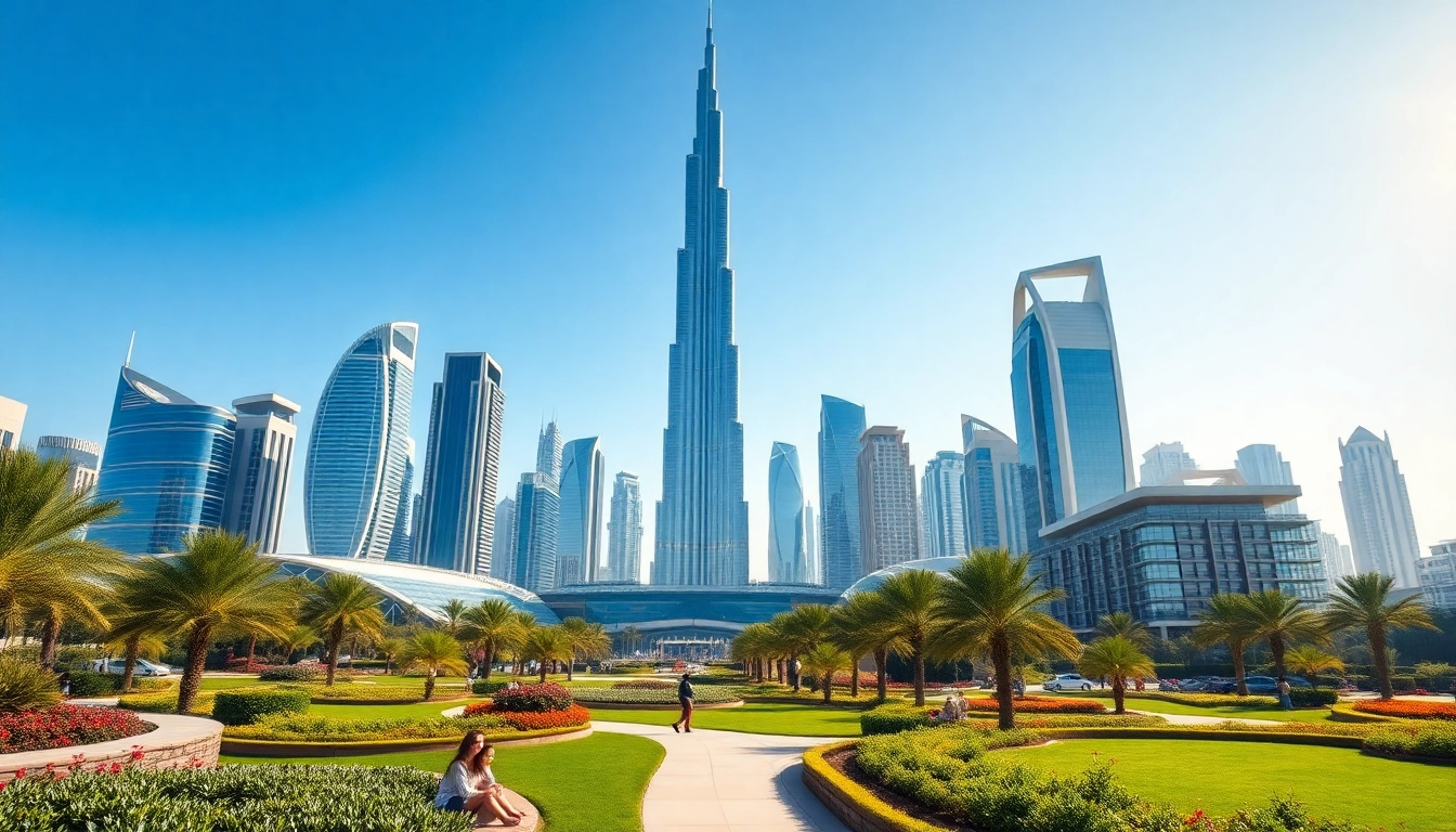 Citylifedubai.com captures the vibrant Dubai skyline with family-friendly parks and modern architecture.