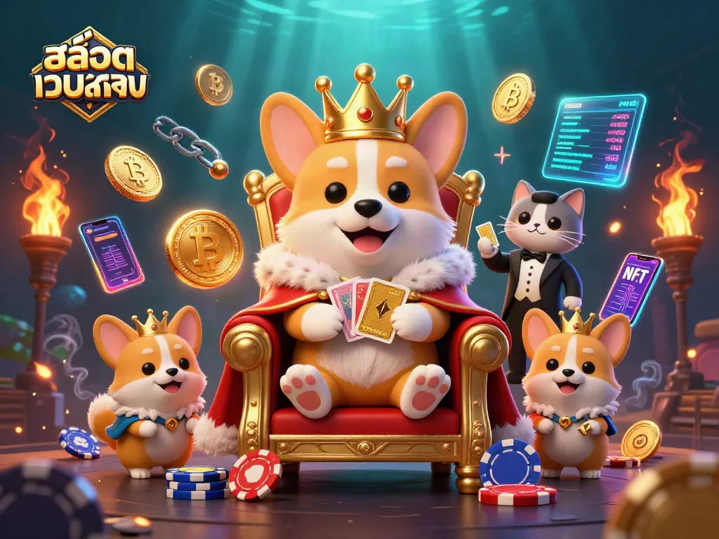 เล่นเกมสล็อตออนไลน์ที่สล็อตเว็บตรง กับเจ้าหมาน้อยทองคำและการ์ดทองคำ