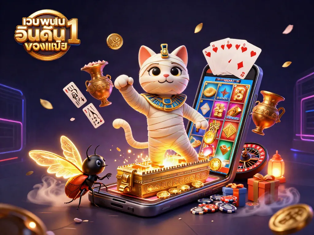 สัมผัสความน่าตื่นเต้นกับ เว็บพนันออนไลน์ อันดับ 1 ของเอเชีย ที่มีตัวละครและเกมคาสิโนสุดอลังการ