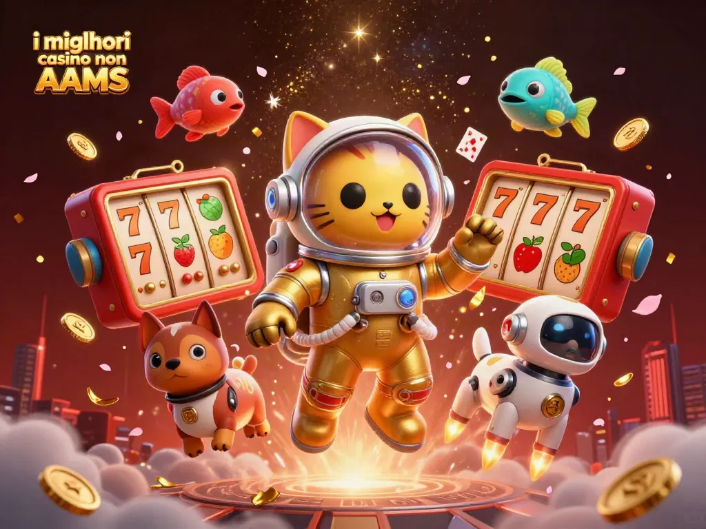 Scopri i migliori casino non AAMS con slot e jackpot incredibili in un vivace ambiente 3D.