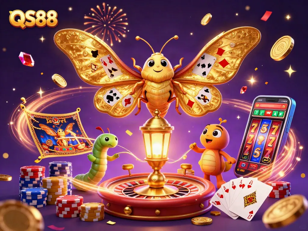 Experience exciting gameplay at QS88 with vibrant casino elements and striking visuals.