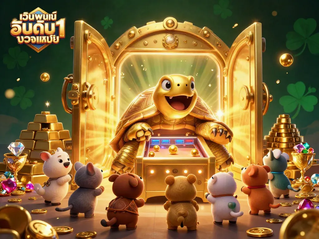 เล่นที่เว็บพนันออนไลน์ อันดับ 1 ของเอเชีย พร้อมการ์ตูนสัตว์ทองสุดน่ารัก