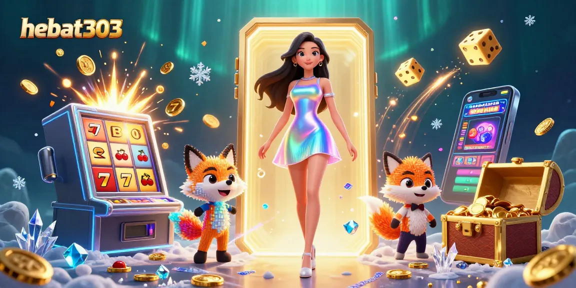 Experience the excitement of hebat303 with vibrant 3D slot machines and dynamic game elements.
