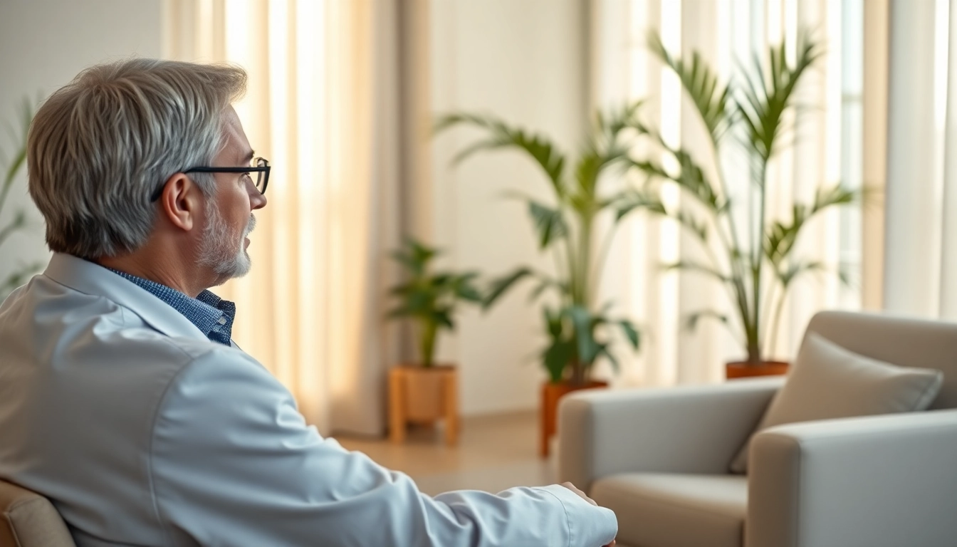 Top psychiatrist in Dubai providing a comforting consultation atmosphere.