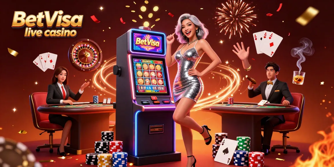 Engage with BetVisa live casino and experience vibrant gaming with real dealers and immersive action.