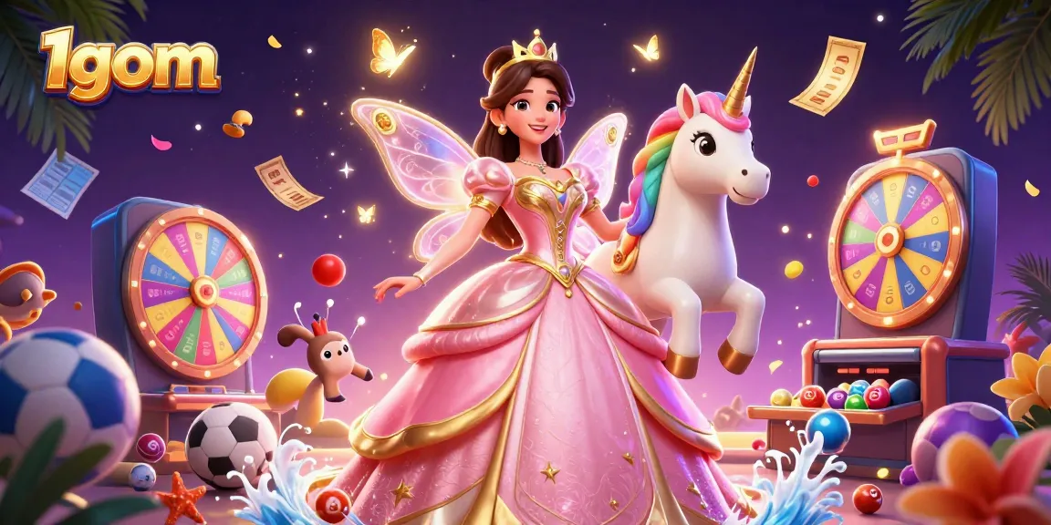 Experience 1gom’s vibrant sports betting scene with dynamic elements and enchanting characters.