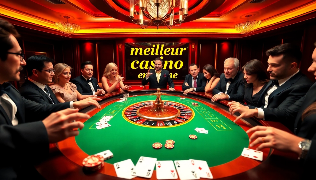 Vivez l'excitation au meilleur casino en ligne avec une action de roulette palpitante.