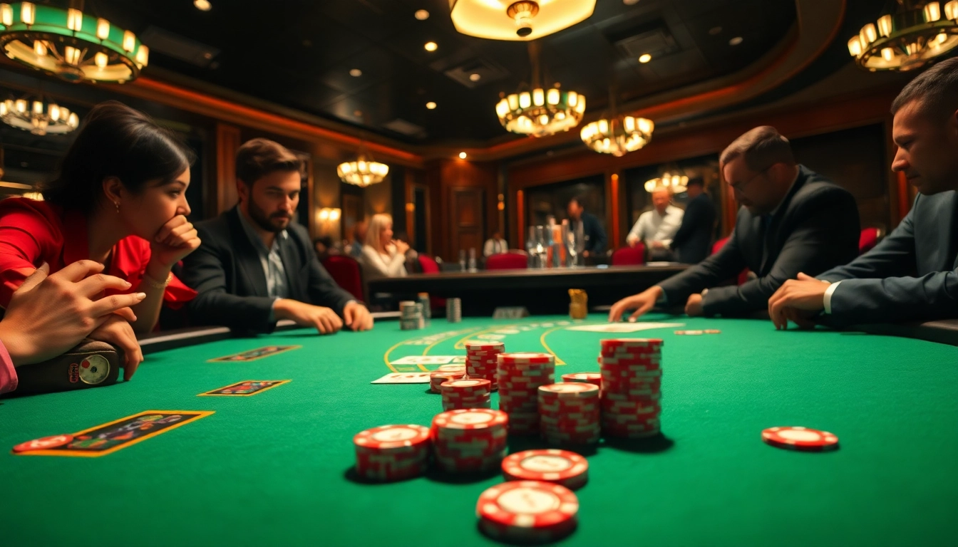 Menangkan situs toto di meja poker dengan suasana kasino yang menegangkan.