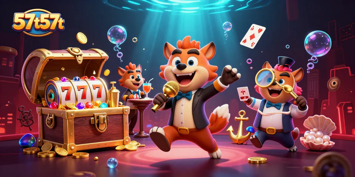 Experience the excitement of 57t57t with hyenas at a comedy casino club scene filled with luxury.