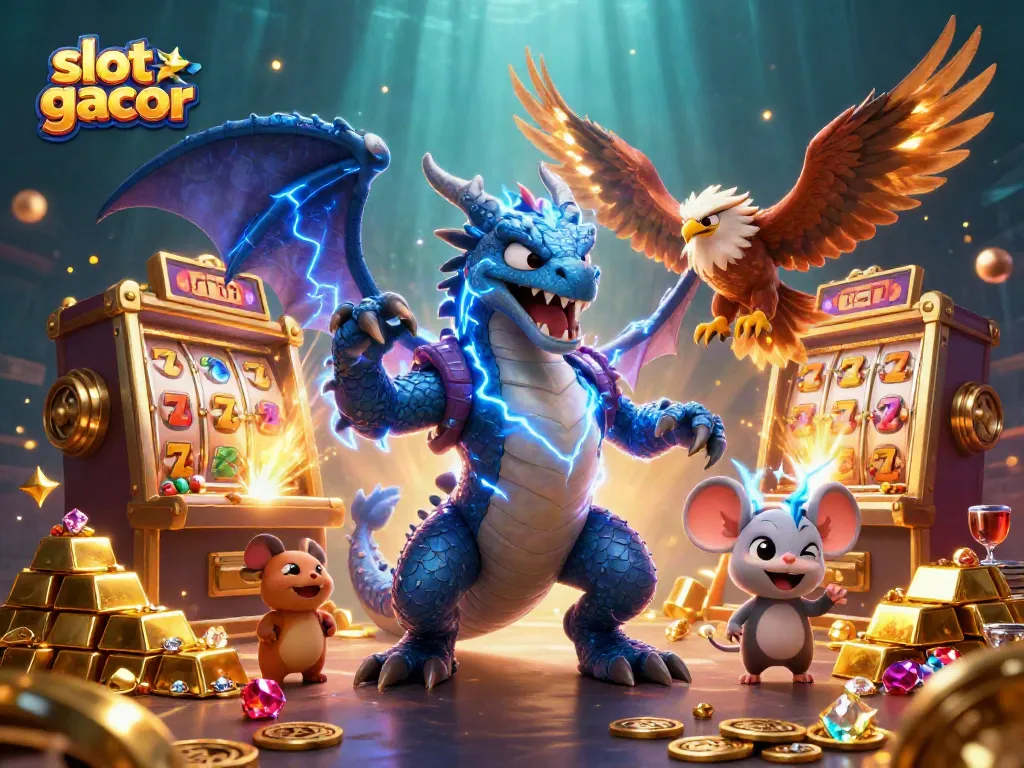 Pengalaman bermain slot gacor dengan karakter 3D dan elemen kasino yang kaya di GWP168