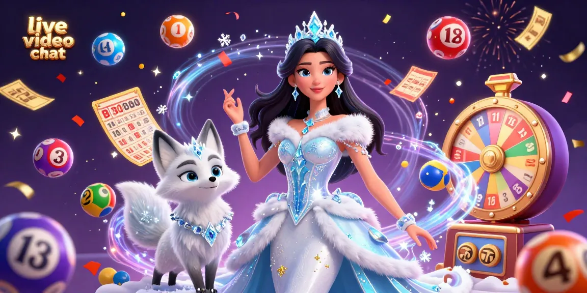 Engage with real users through live video chat in a festive gambling-themed scene filled with excitement.