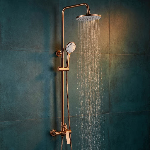 Thermostatic Copper Shower – Perfect Balance of Style &amp; Safety